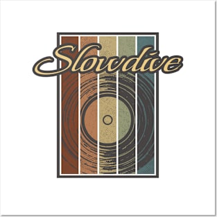 Slowdive Vynil Silhouette Posters and Art